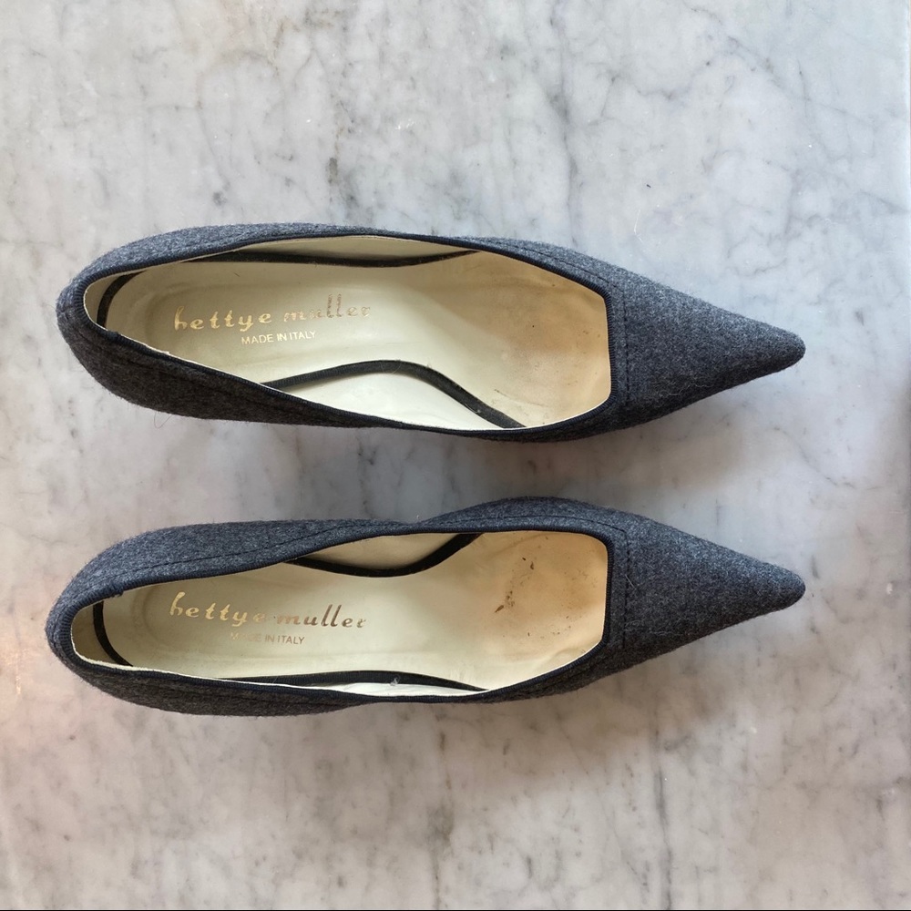 Bettye Muller Pointed Toe Pumps